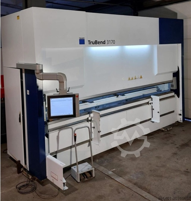 Гибочный пресс TRUMPF TruBend 3170 B26, б/у, 2022 г. в.